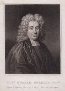 William Burkitt , angielski duchowny i pisarz (grafika) autorstwa English School