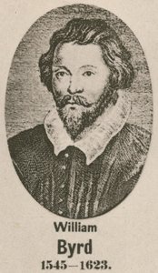 William Byrd (grawiura) autorstwa English School