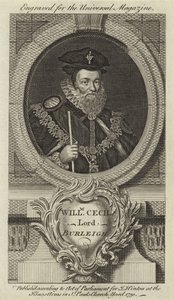 William Cecil, Lord Burleigh autorstwa English School
