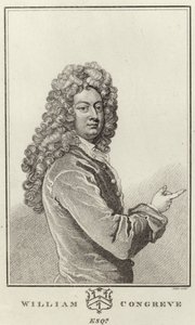 William Congreve autorstwa English School
