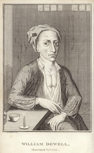 William Dewell, stracony w listopadzie 1740 autorstwa English School