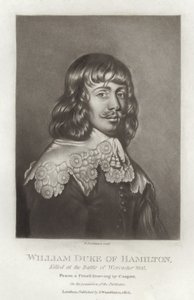 William książę Hamilton autorstwa English School