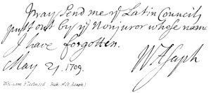 William Fleetwood (Bish: św Asafa) autorstwa English School