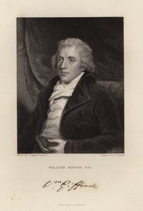 William Gifford autorstwa English School