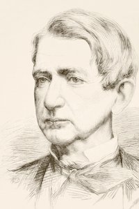 William Henry Seward, senior (litho) autorstwa English School