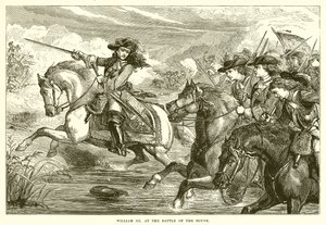 Wilhelm III w bitwie pod Boyne