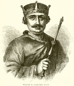 Wilhelm II, przydomek Rufus autorstwa English School