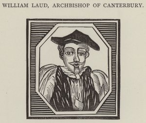 William Laud, arcybiskup Canterbury (grafika) autorstwa English School