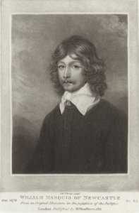 William Marquis z Newcastle autorstwa English School