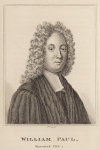 William Paul, stracony 1716 autorstwa English School