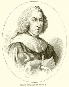 William Pitt, hrabia Chatham autorstwa English School