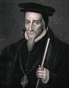 William Powlett (1475-1572) Pierwszy markiz Winchester, z „Galerii Portretów”, opublikowany 1833 (rycina) autorstwa English School