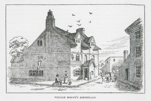 Miejsce narodzin Williama Roscoe (litografia) autorstwa English School