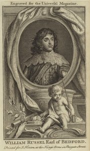 William Russel, hrabia Bedford autorstwa English School