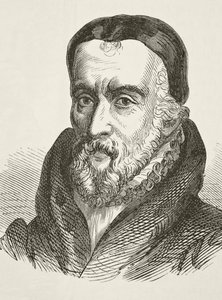William Tyndale, z „The National and Domestic History of England” Williama Hickmana Smitha Aubreya (1858-1916) opublikowanego w Londynie ok. 1890 r. autorstwa English School