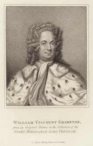 William Wicehrabia Grimston autorstwa English School