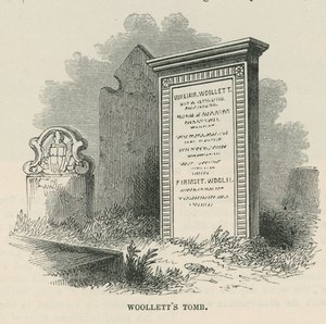 Grób Williama Woolletta autorstwa English School