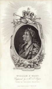 William i Mary autorstwa English School
