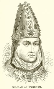 Wilhelm z Wykeham autorstwa English School
