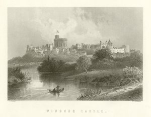 zamek Windsor autorstwa English School