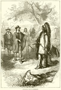 Winslows Wizyta w Massasoit autorstwa English School
