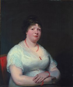 Kobieta z biżuterią z różowego kwarcu, ok. 1810-15 autorstwa English School