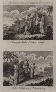Stroje damskie tatarskie autorstwa English School