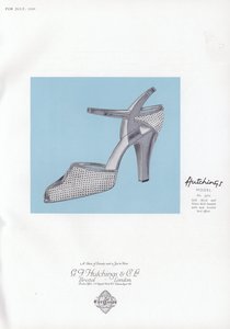 Reklama butów damskich, lata 30. XX w. autorstwa English School