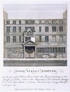Wood Street, Comper, wyd. 1793. autorstwa English School