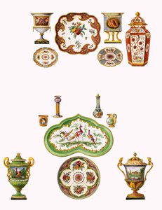 Porcelana Worcester autorstwa English School