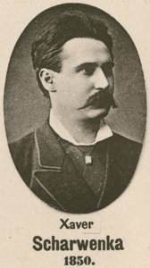 Xaver Scharwenka (grawiura) autorstwa English School