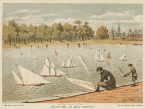 Żeglarstwo w Kensington Gardens autorstwa English School
