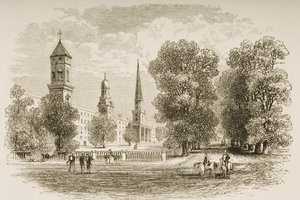 ییل کالج، نیو هیون، په c.1870 کې، د 