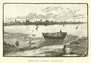 Yarmouth, patrząc na południowy wschód autorstwa English School