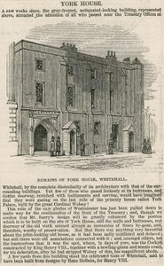 York House, Whitehall autorstwa English School