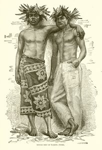 Młodzi mężczyźni z Tahiti — typy autorstwa English School