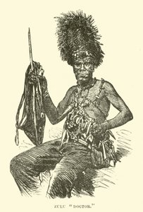 Zuluski lekarz autorstwa English School
