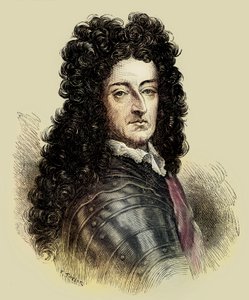 portret króla Wilhelma III (grawerunek) autorstwa English School