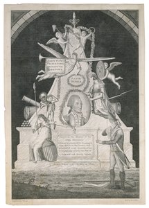 Pater Patriae, c. 1800 (grawer kropkowany i kreskowy z akwafortą na papierze tkanym) autorstwa Enoch G. Gridley