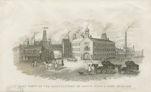 Burslem - fabryka Enoch Wood & Sons: staloryt, bd [?XIX w.] autorstwa Enoch Wood