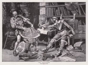 „Buccaneers” (grawerowanie) autorstwa Enrique Serra