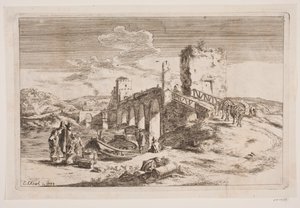 Most Milvio autorstwa Erasmus Sigismund Resch