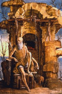 „Jerome na pustyni”, koniec XV wieku