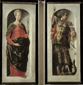 Św. Apollonia i Św. Michał, ok.1473