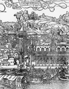Wenecja, drzeworyt Erharda Reuwicha (1455-1490), Włochy