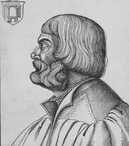 Portret Dürera, początek XVI wieku.