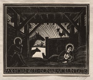 Prezenty świąteczne: Świt autorstwa Eric Gill