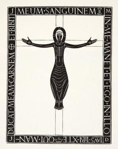 Krucyfiks autorstwa Eric Gill