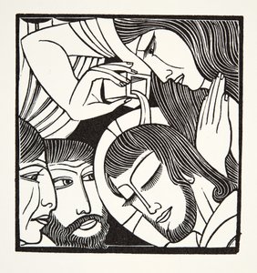 Maria Magdalena autorstwa Eric Gill