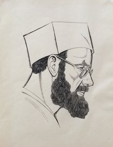 Autoportret autorstwa Eric Gill